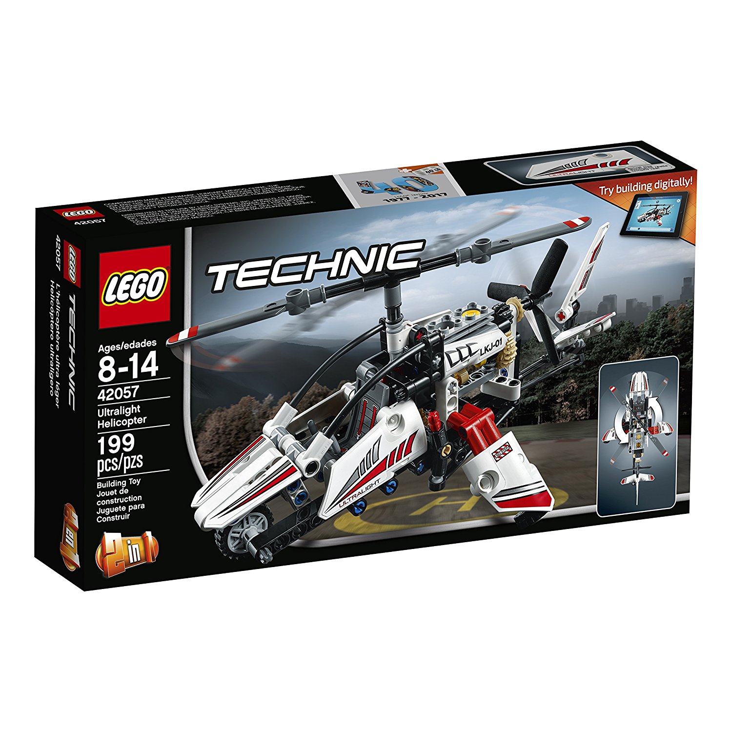 LEGO Technic Ultralight Helicopter Advance Building Set